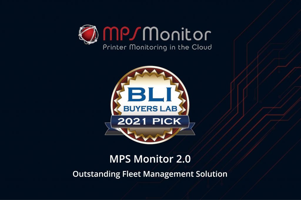 MPS Monitor 2.0 recibe por Keypoint Intelligence el BLI 2021 Pick Award for  Outstanding Fleet Management Solution