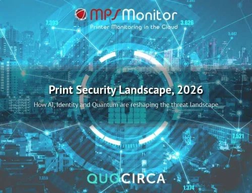 Seguridad de impresión en 2026: la plataforma de monitorización forma parte de la superficie de ataque